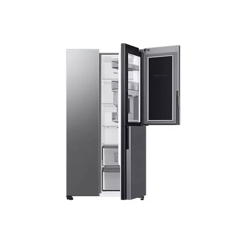 Samsung RH69B8920S9/EG Side-by-Side-jääkaappi vapaasti seisova 645 L ruostumaton teräs