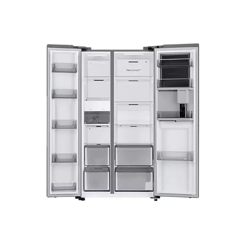Samsung RH69B8920S9/EG Side-by-Side-jääkaappi vapaasti seisova 645 L ruostumaton teräs