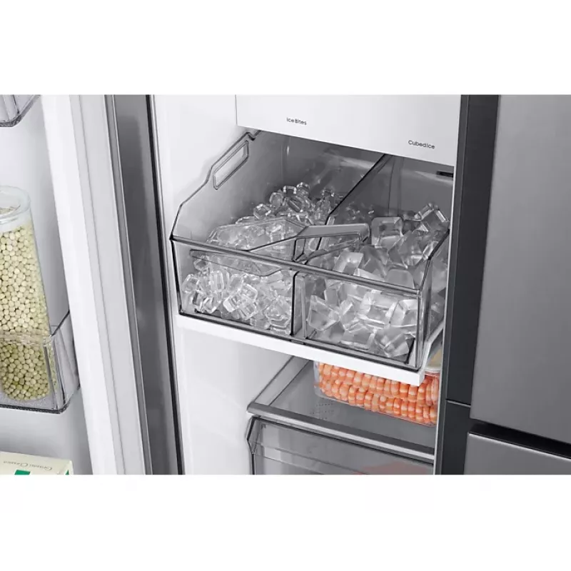 Samsung RH69B8920S9/EG Side-by-Side-jääkaappi vapaasti seisova 645 L ruostumaton teräs