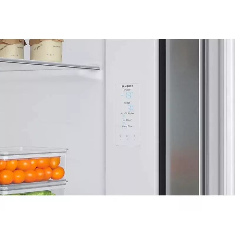 Samsung RH69B8920S9/EG Side-by-Side-jääkaappi vapaasti seisova 645 L ruostumaton teräs
