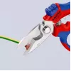 Knipex 95 05 20 SB pihdit ruostumaton teräs muovikahva sininen punainen