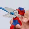 Knipex 95 05 20 SB pihdit ruostumaton teräs muovikahva sininen punainen