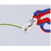 Knipex 95 05 20 SB pihdit ruostumaton teräs muovikahva sininen punainen