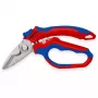 Knipex 95 05 20 SB pihdit ruostumaton teräs muovikahva sininen punainen