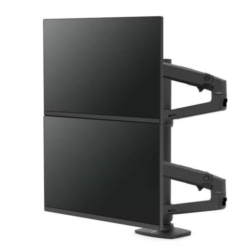 ERGOTRON LX Dual-Stacking-Arm, korkea varsi (matttamusta)