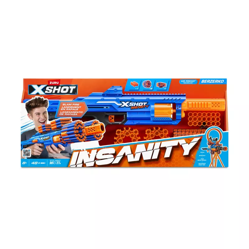 XSHOT Insanity Berzerko (48 tikkaa) ZURU