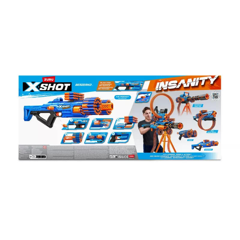 XSHOT Insanity Berzerko (48 tikkaa) ZURU