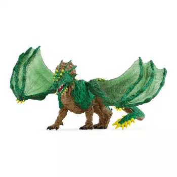Lelu Schleich ELDRADOR CREATURES viidakkolohikäärme 70791S ruskea vihreä keltainen