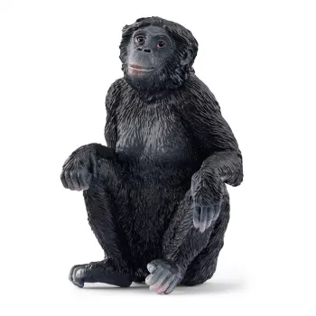 Figuuri Schleich WILD LIFE Bonobo naaras 14875 musta 3 vuotta