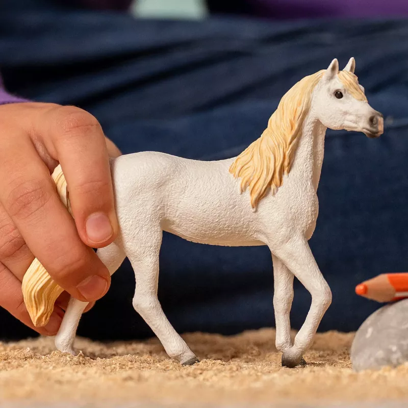 Schleich Horse Club arabiantamma musta vaalea valkoinen 13983S