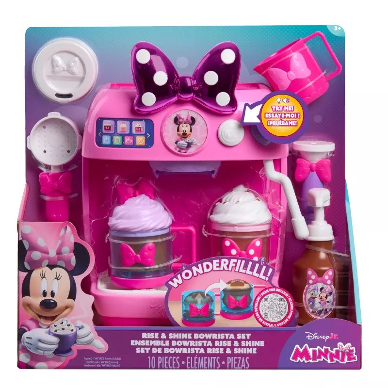 Just Play Disney Minni Hiiri Rise & Shine, 3 vuotta, ääni, AAA, paristot sisältyvät