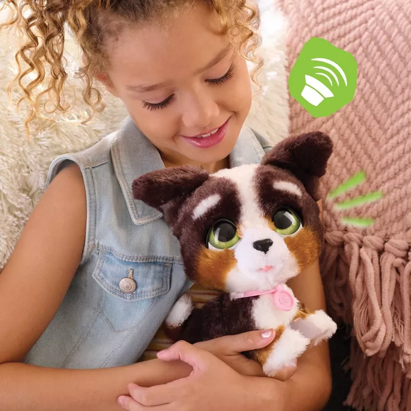FurReal Walkalots bernedoodle pentu, poika/tyttö, 4 vuotta, äänillä