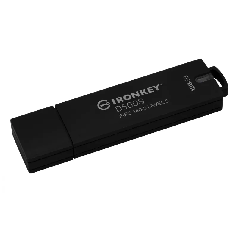 Kingston Technology IronKey 128GB D500S FIPS 140-3 Level 3 AES-256