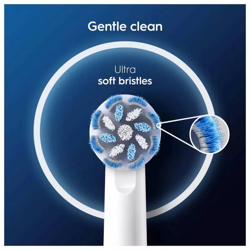 Oral-B Sensitive Clean -hammasharjanpäät 12 kpl valkoinen