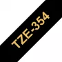 Merkintänauha Brother TZe354 24mm kulta mustalla