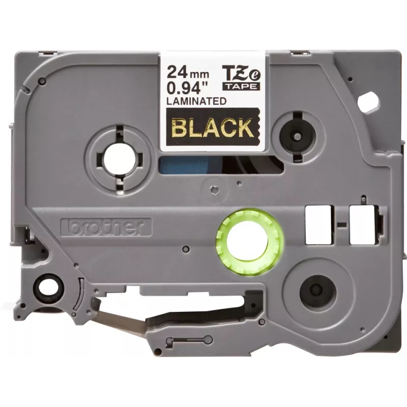 Merkintänauha Brother TZe354 24mm kulta mustalla