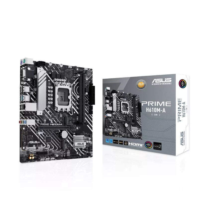 Emolevy ASUS PRIME H610M-A-CSM Intel H610 LGA 1700 micro ATX