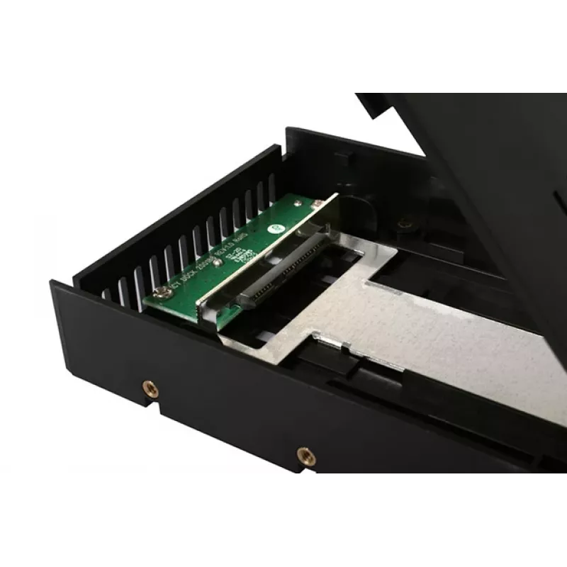 ICY DOCK EZConvert Air Lite MB882SP-1S-3B 2,5"–3,5" SATA-aseman kiinnityssovitin, musta