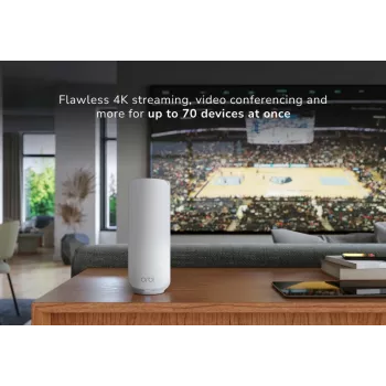 NETGEAR Orbi 370 Dual-band (2.4 GHz / 5 GHz) Wi-Fi 7 (802.11be) valkoinen 2 sisäinen