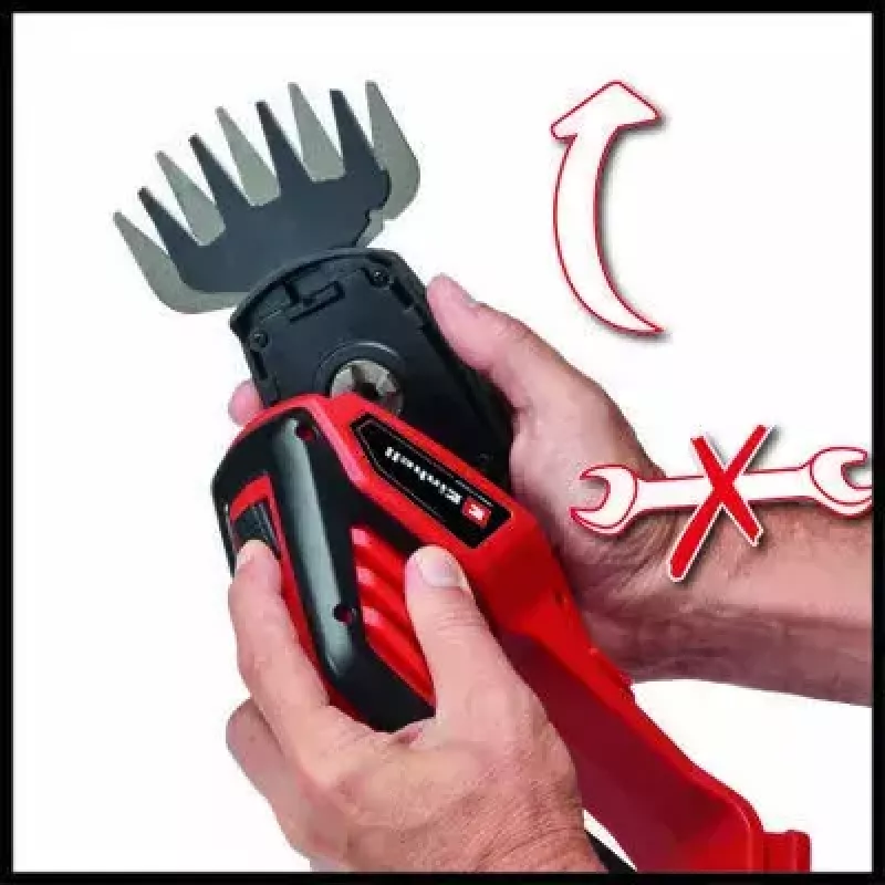 Akkuruohosakset Einhell GE-CG 18/100 Li T-Solo 10 cm 18 V