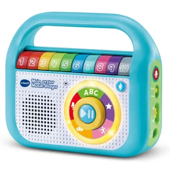VTech Baby ensimmäinen musiikkisoittimeni, musiikkilelu, 2 vuotta, AA, 480 g, sininen, valkoinen