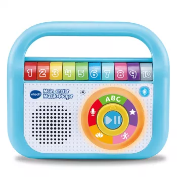 VTech Baby ensimmäinen musiikkisoittimeni, musiikkilelu, 2 vuotta, AA, 480 g, sininen, valkoinen