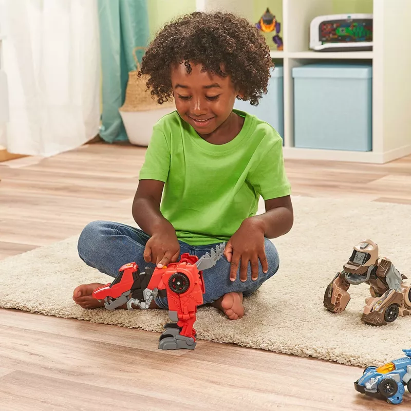 VTech Switch & Go Dino's Fighter-Velociraptor punainen 3+