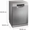 Bosch Serie 6 SMS6ZCI16E astianpesukone vapaasti seisova 14 astiastoa