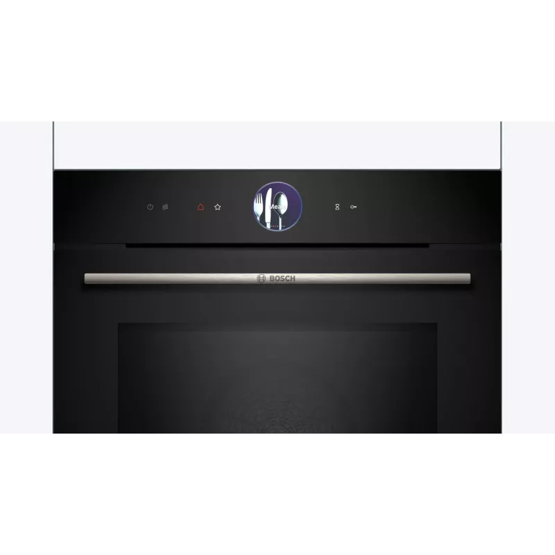 Kalusteisiin asennettava uuni Bosch Serie 8 HMG7361B1, 67 L, 3600 W, musta, kosketusohjaus