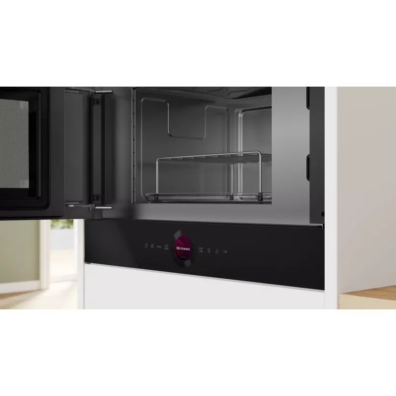Bosch Serie 8 BEL7321B1 mikroaaltouuni musta yhdistelmämikroaaltouuni työtaso 21 l 900 W