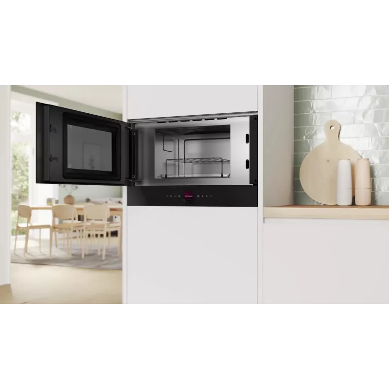Bosch Serie 8 BEL7321B1 mikroaaltouuni musta yhdistelmämikroaaltouuni työtaso 21 l 900 W