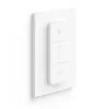 Philips Dimmer Switch (uusin malli), himmennin ja kytkin, IEEE 802.15.4, IP20, ulkoinen, painikkeet, valkoinen