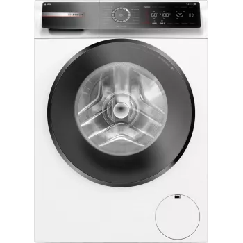 Bosch Serie 8 WGB244A40 pesukone edestä täytettävä 9 kg 1257 kierr./min valkoinen