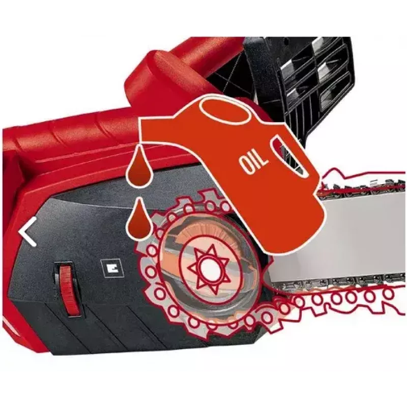 Moottorisaha Einhell GE-EC 2240 2200 W musta punainen