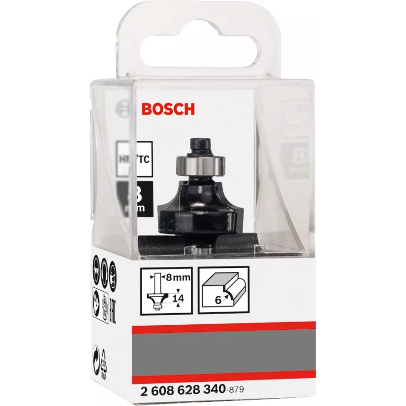 Bosch 2 608 628 340 jyrsinterä pyöristysjyrsin 1 kpl