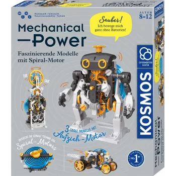 Kosmos Mechanical Power, robotti, tekniikka, 8 vuotta, monivärinen