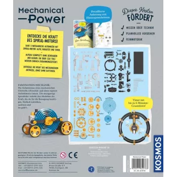 Kosmos Mechanical Power, robotti, tekniikka, 8 vuotta, monivärinen