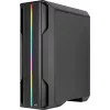Aerocool Splinter Duo-G-BK-v1 ATX Mid Tower -tietokonekotelo, karkaistu lasi, musta