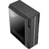Aerocool Splinter Duo-G-BK-v1 ATX Mid Tower -tietokonekotelo, karkaistu lasi, musta