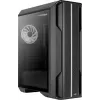 Aerocool Splinter Duo-G-BK-v1 ATX Mid Tower -tietokonekotelo, karkaistu lasi, musta
