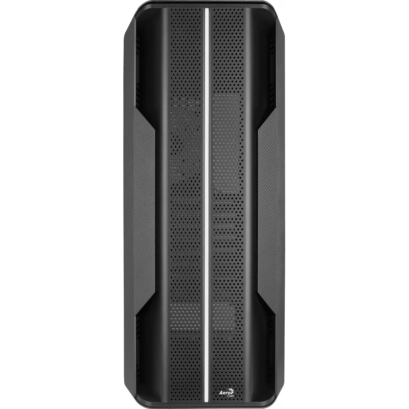 Aerocool Splinter Duo-G-BK-v1 ATX Mid Tower -tietokonekotelo, karkaistu lasi, musta