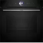 Bosch Serie 8 HRG7764B1 kalusteuuni, 60 cm, 71 l, A+, höyry, AirFry, pyrolyysi, Home Connect, musta