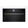Bosch Serie 8 HRG7764B1 kalusteuuni, 60 cm, 71 l, A+, höyry, AirFry, pyrolyysi, Home Connect, musta