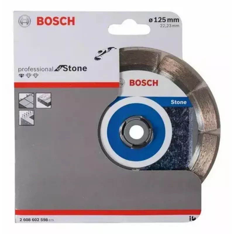 Bosch Standard for Stone timanttikatkaisulaikka, 125 x 22,23 mm, 2608602598