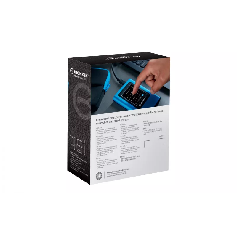 Ulkoinen SSD Kingston Technology 1920GB USB Type-C 3.2 Gen 1 IKVP80ES/1920G