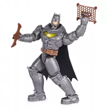 DC Comics, Battle Strike Batman 12 tuuman toimintahahmo, 5 lisäosaa, yli 20 ääntä, keräilijöiden lastenlelu pojille ja tytöille yli 3-vuotiaille