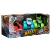 Monster Jam, Charged Beasts -sarja, virallinen, Dragon, Octon8er, Jurassic Attack, valetut monsteriautot mittakaavassa 1:64, lelu pojille ja tytöille yli 3-vuotiaille