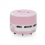 Peach PA105 käsipölynimuri rose, valkoinen pussiton
