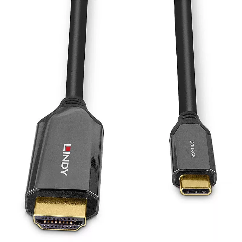 Lindy 2m USB Type-C - HDMI 8K60 adapterikaapeli
