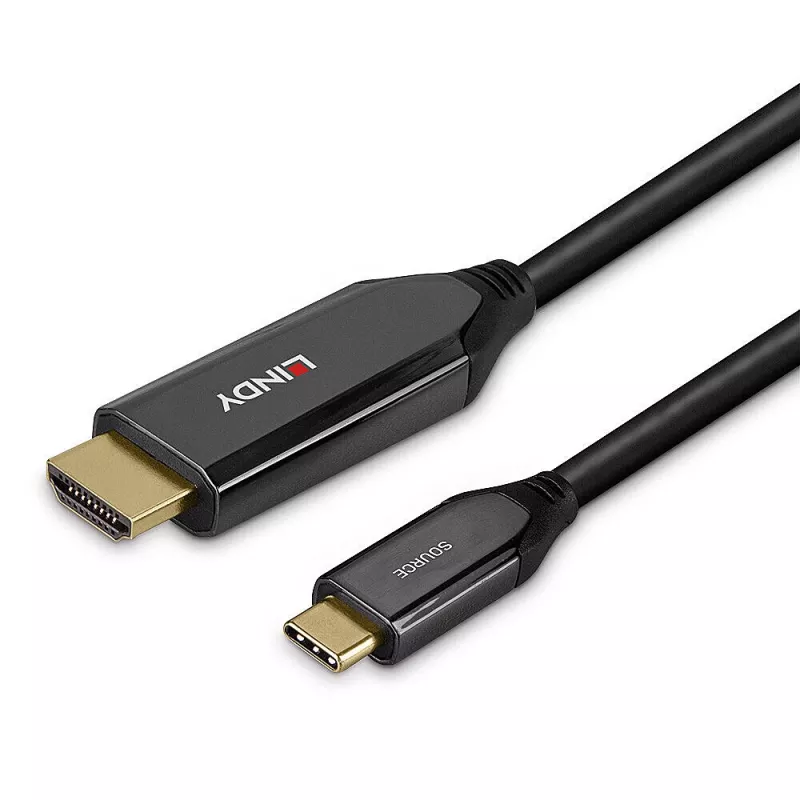 Lindy 2m USB Type-C - HDMI 8K60 adapterikaapeli